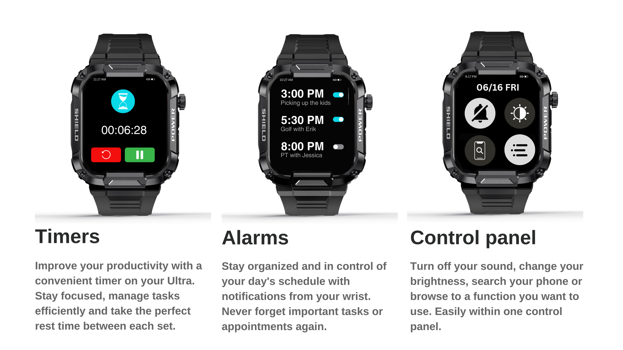 Zedamso Gard Pro Ultra Smart Watch, Gard Pro Ultra, Gard Pro Ultra  Watch,Guard Pro Ultra Smart Watch (Black)